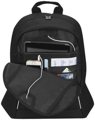 Рюкзак для ноутбука Stark tech , цвет сплошной черный - 12013800- Фото №5