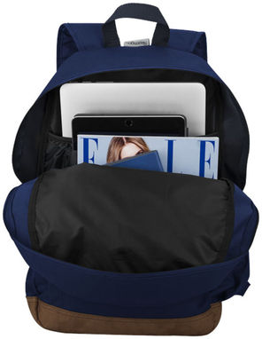 Рюкзак Chester для ноутбука , цвет темно-синий - 12014200- Фото №4