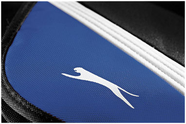 Сумка через плечо Wembley для ноутбука, цвет сплошной черный, ярко-синий - 12014800- Фото №5