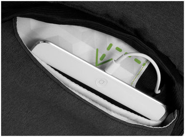 Рюкзак для ноутбука Power Stretch , колір сірий - 12015100- Фото №7