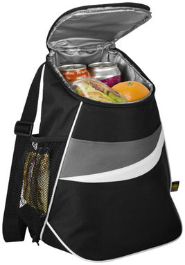 Сумка-холодильник , цвет сплошной черный, серый - 12016700- Фото №5