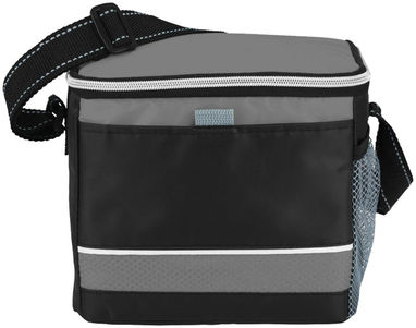 Спортивная сумка-холодильник Levi, цвет сплошной черный, серый - 12016900- Фото №4