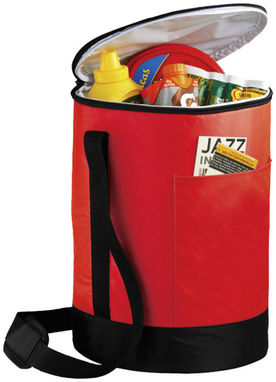 Сумка-холодильник Bucco циліндричної форми, колір червоний - 12017002- Фото №6
