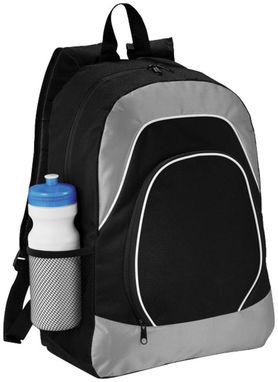 Рюкзак для планшета Branson, колір суцільний чорний, сірий - 12017300- Фото №1