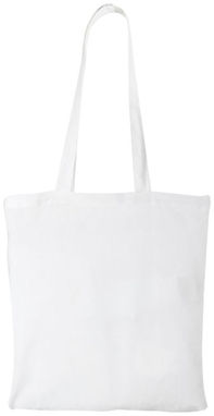 Хлопковая сумка Madras, цвет белый - 12018102- Фото №4