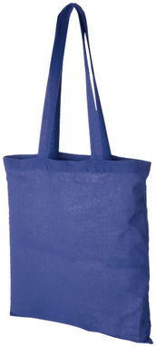 Хлопковая сумка Madras, цвет ярко-синий - 12018104- Фото №1