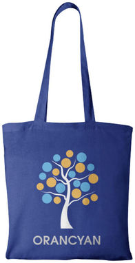 Хлопковая сумка Madras, цвет ярко-синий - 12018104- Фото №2