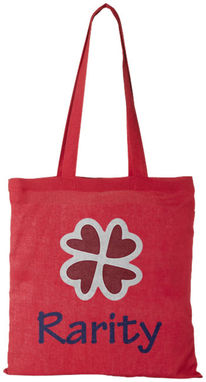 Бавовняна сумка Madras, колір червоний - 12018105- Фото №3