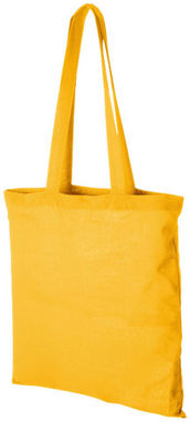 Бавовняна сумка Madras, колір жовтий - 12018108- Фото №1