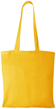 Бавовняна сумка Madras, колір жовтий - 12018108- Фото №4