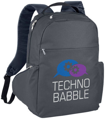 Компактний рюкзак для ноутбука , колір темно-сірий - 12018602- Фото №2