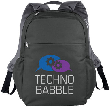 Компактний рюкзак для ноутбука , колір темно-сірий - 12018602- Фото №3