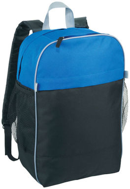 Рюкзак Popin Top Color для ноутбука , колір суцільний чорний, синій - 12018701- Фото №1