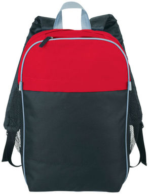 Рюкзак Popin Top Color для ноутбука , цвет сплошной черный, красный - 12018702- Фото №4