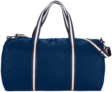 Хлопковая дорожная сумка Weekender, цвет темно-синий - 12019401- Фото №4