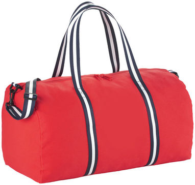 Бавовняна дорожня сумка Weekender, колір червоний - 12019402- Фото №1