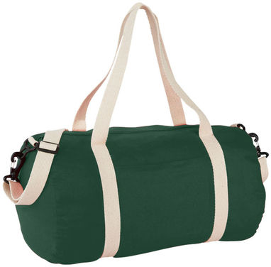 Бавовняна сумка Barrel Duffel, колір зелений - 12019503- Фото №1