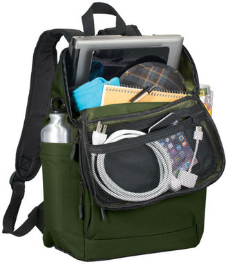 Рюкзак Manchester для ноутбуків , колір оливковий - 12019701- Фото №5