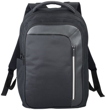Рюкзак Vault для ноутбука , цвет сплошной черный - 12021700- Фото №3