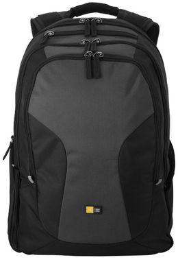 Рюкзак InTransit для ноутбука и планшета, цвет сплошной черный, серый - 12021900- Фото №3