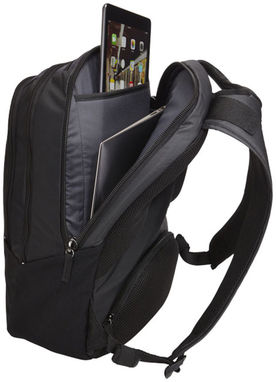 Рюкзак InTransit для ноутбука и планшета, цвет сплошной черный, серый - 12021900- Фото №4