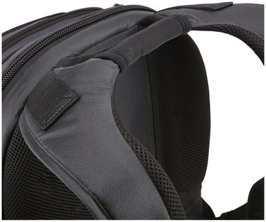 Рюкзак InTransit для ноутбука и планшета, цвет сплошной черный, серый - 12021900- Фото №9