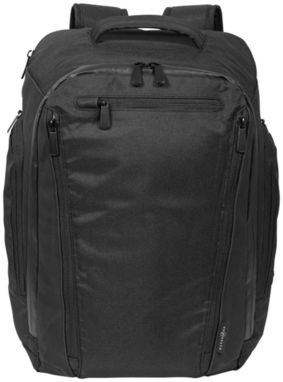 Рюкзак Deluxe для комп'ютера , колір суцільний чорний - 12022200- Фото №5