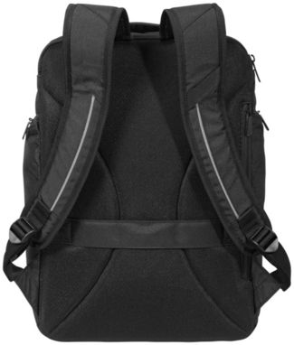 Рюкзак Deluxe для комп'ютера , колір суцільний чорний - 12022200- Фото №6