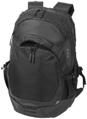 Рюкзак Tangent для ноутбука , колір суцільний чорний - 12022600- Фото №1