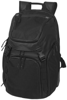 Рюкзак Helix для ноутбука , колір суцільний чорний - 12022700- Фото №1