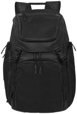 Рюкзак Helix для ноутбука , цвет сплошной черный - 12022700- Фото №3