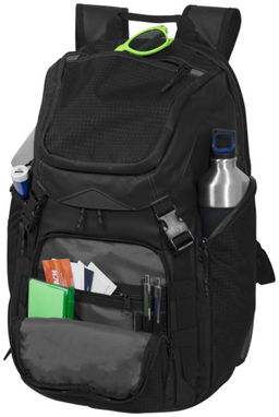 Рюкзак Helix для ноутбука , цвет сплошной черный - 12022700- Фото №5