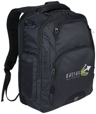 Рюкзак Rutter для ноутбука , цвет сплошной черный - 12023000- Фото №2