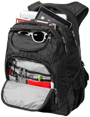 Рюкзак Excelsior для ноутбука , цвет сплошной черный - 12023100- Фото №5