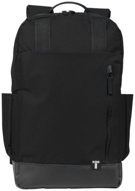 Рюкзак Computer Daily, колір суцільний чорний - 12023300- Фото №3