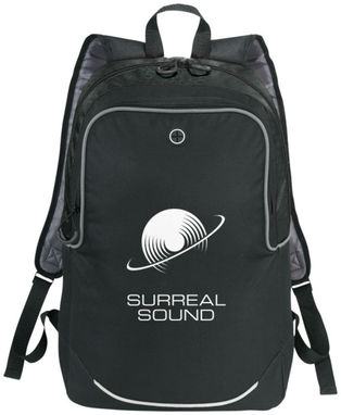 Рюкзак Benton для ноутбука , колір суцільний чорний - 12024400- Фото №2