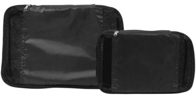 Пакувальні сумки - набір з 2-х виробів, колір суцільний чорний - 12026500- Фото №3