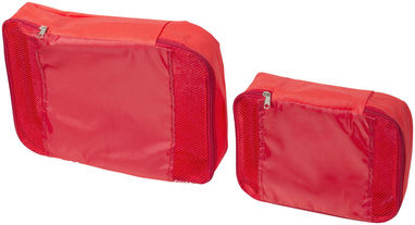 Пакувальні сумки - набір з 2-х виробів, колір червоний - 12026502- Фото №1