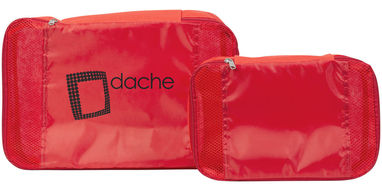 Упаковочные сумки - набор из 2-х изделий, цвет красный - 12026502- Фото №2