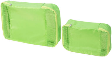 Упаковочные сумки - набор из 2-х изделий, цвет лайм - 12026504- Фото №1