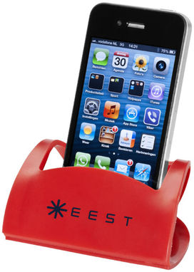 Складна підставка для смартфона Corax, колір червоний - 12335803- Фото №2