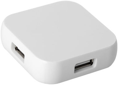 Хаб USB Connex , колір білий - 12340600- Фото №1