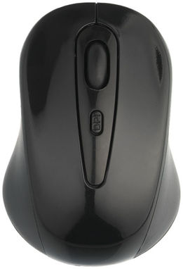 Беспроводная мышь Stanford, цвет сплошной черный - 12341400- Фото №3