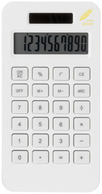 Кишеньковий калькулятор Summa, колір білий - 12341803- Фото №3