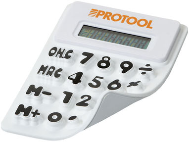 Гнучкий калькулятор Splitz, колір білий - 12345402- Фото №2