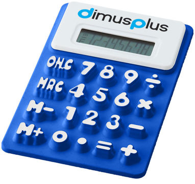 Гибкий калькулятор Splitz, цвет ярко-синий - 12345403- Фото №2