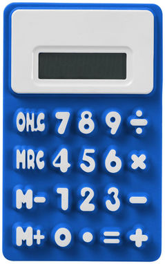 Гибкий калькулятор Splitz, цвет ярко-синий - 12345403- Фото №3