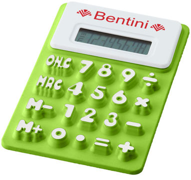 Гнучкий калькулятор Splitz, колір лайм - 12345404- Фото №2