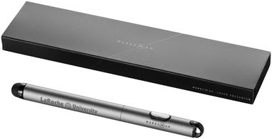 Шариковая ручка-стилус Radar и лазерная указка, цвет серебряный - 12346800- Фото №2