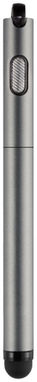 Кулькова ручка-стилус Radar і лазерна указка, колір срібний - 12346800- Фото №4